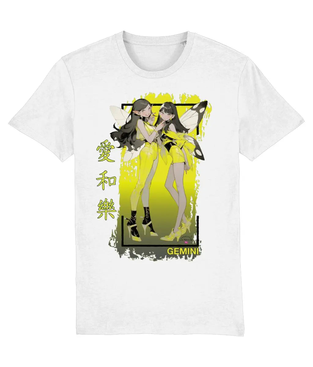 Creator Gemini Anime Inspired Organic T-Shirt Cherchez La Femme brand