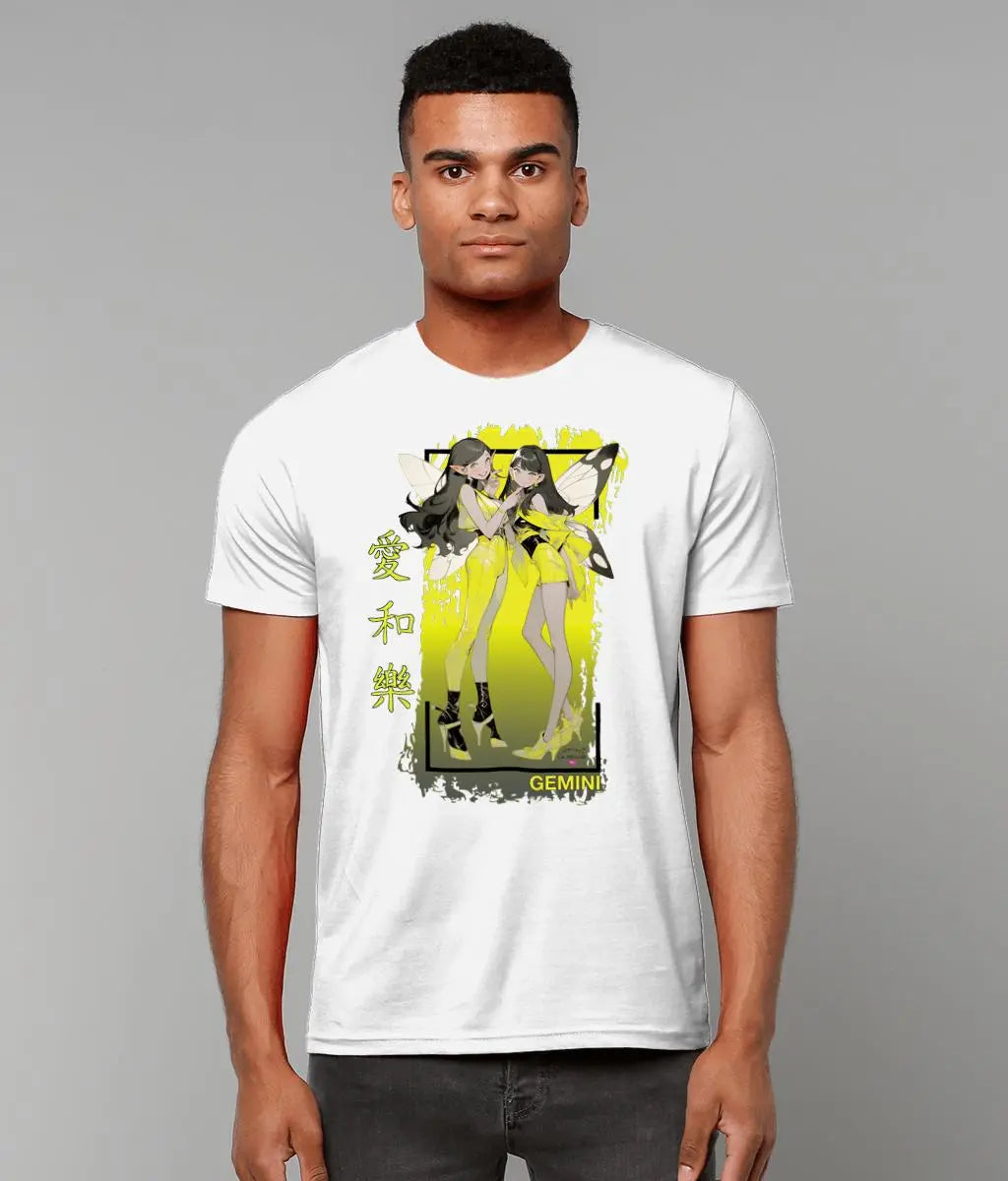 Gemini Anime Inspired Organic T-Shirt Cherchez La Femme brand