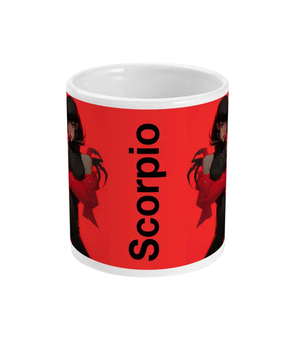 Scorpio Anime Inspired Mug - Dive into Intensity Cherchez La Femme brand