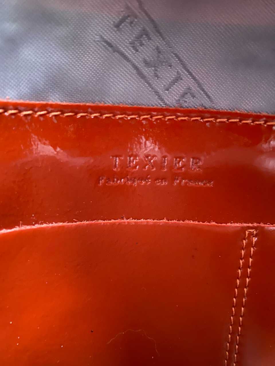 Texier Orange Crossbody bag Cherchez La Femme brand