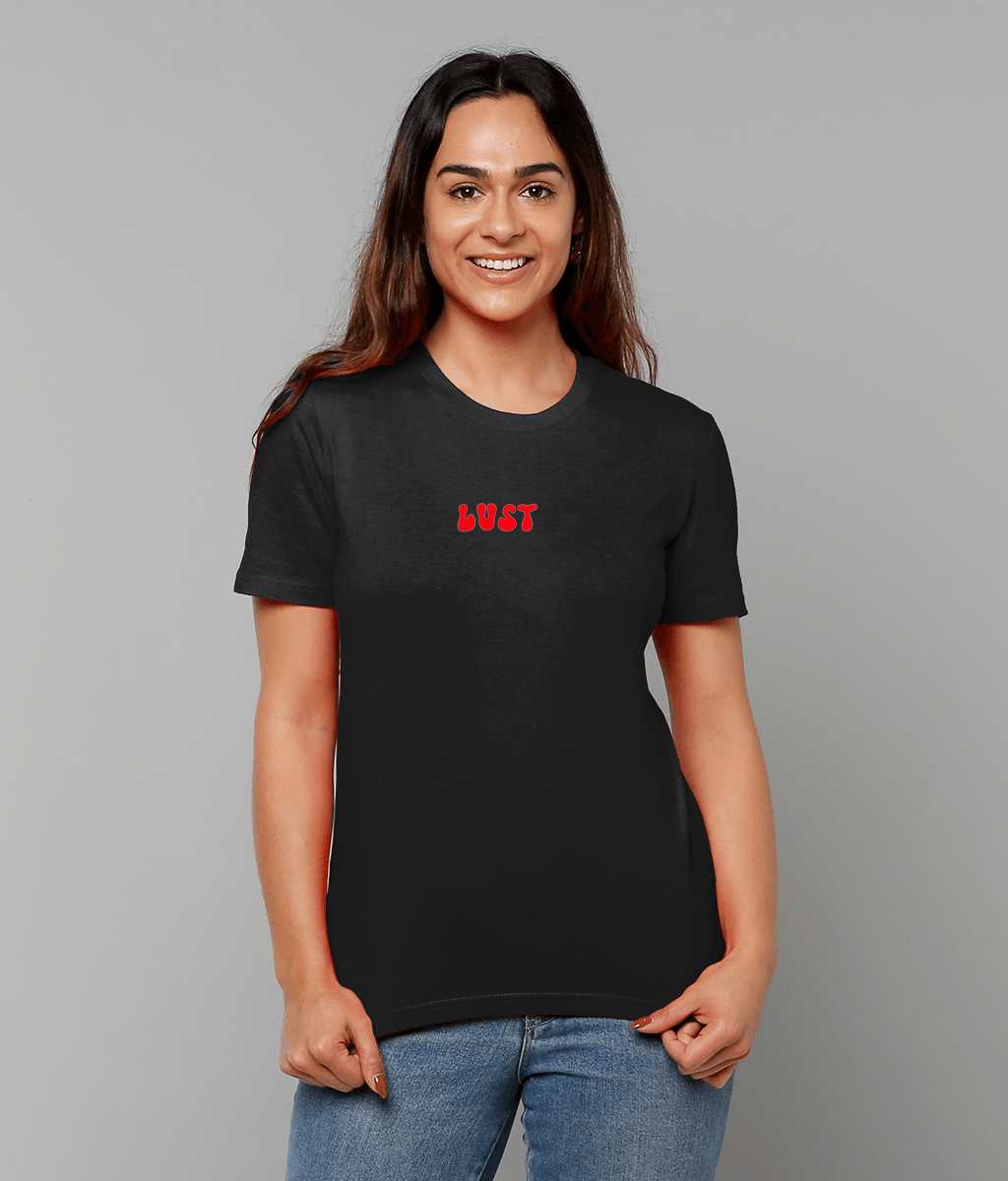 Lust non gender organic T-shirt Cherchez La Femme brand