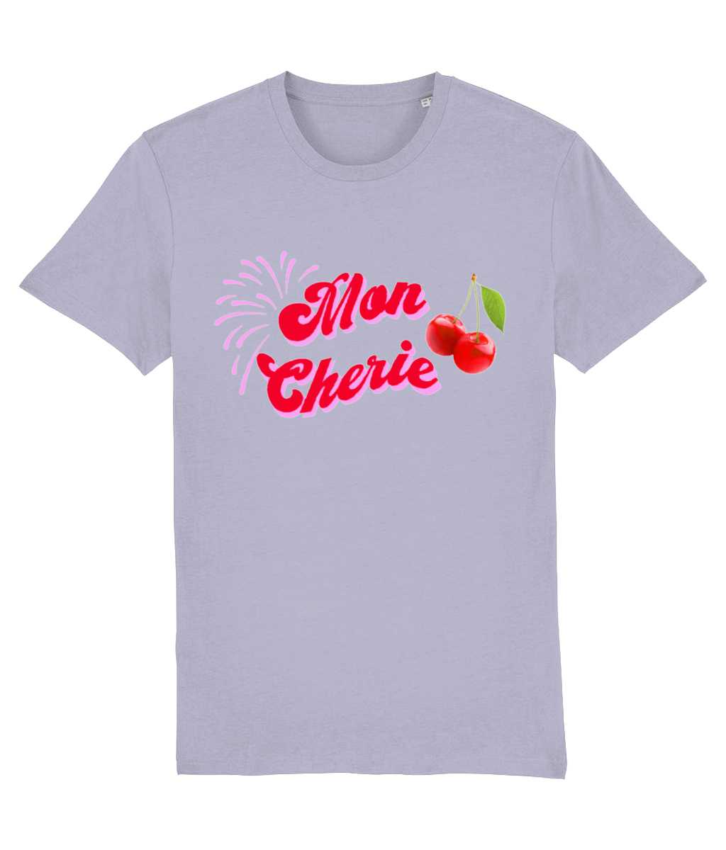 Mon Cherie organic T-Shirt Cherchez La Femme brand