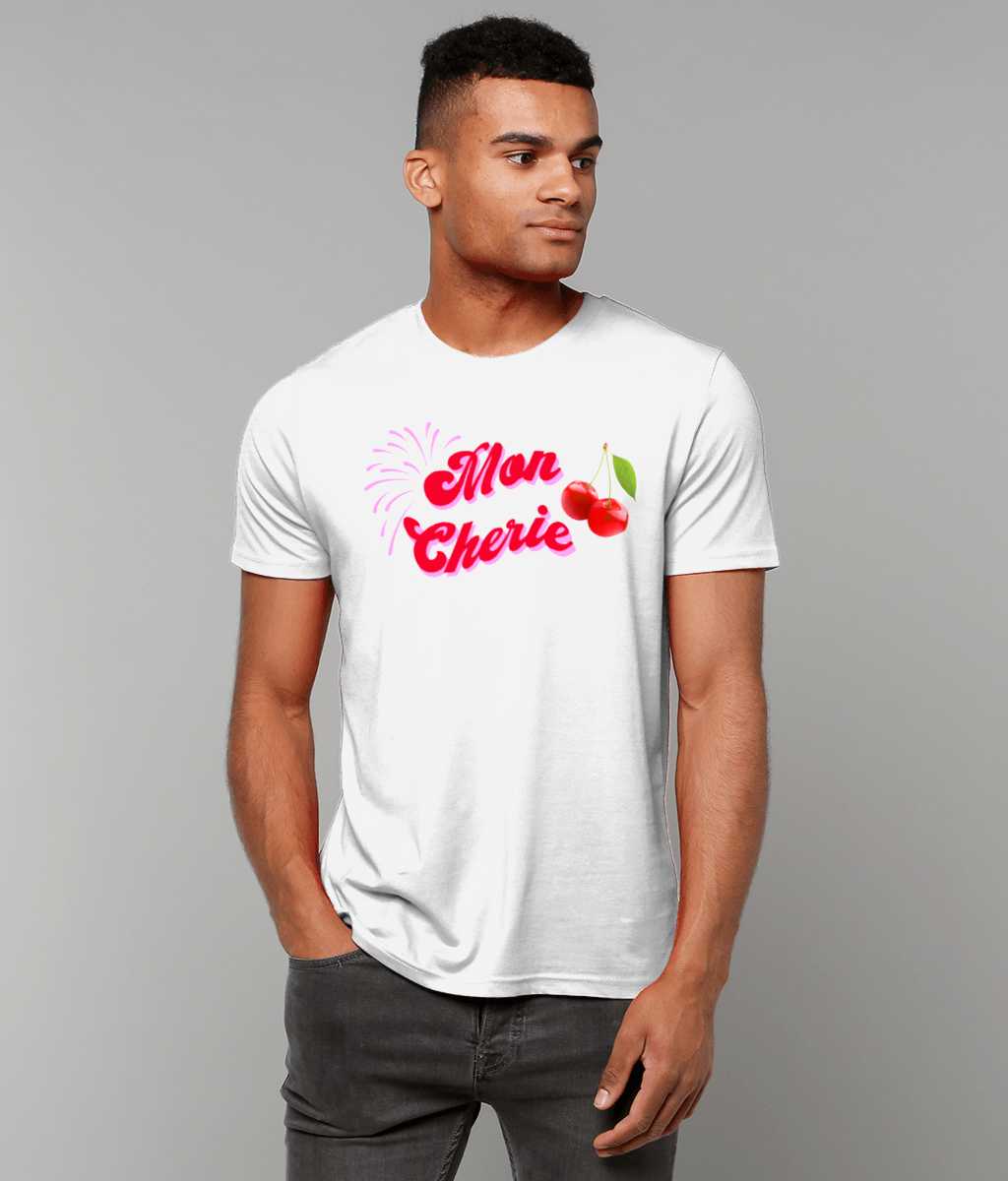 Mon Cherie organic T shirt Cherchez la Femme brand Cherchez La