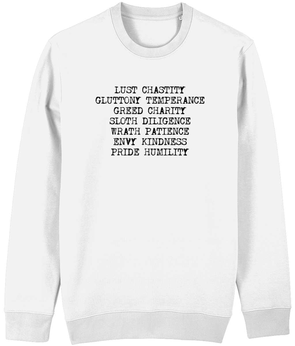Saints & Sinners non gender sweatshirt Cherchez La Femme brand